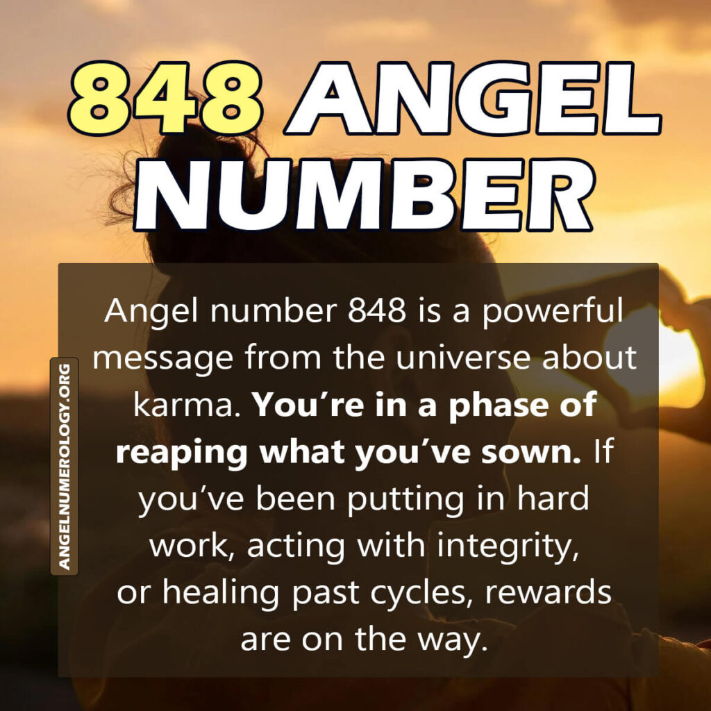 848 angel number
