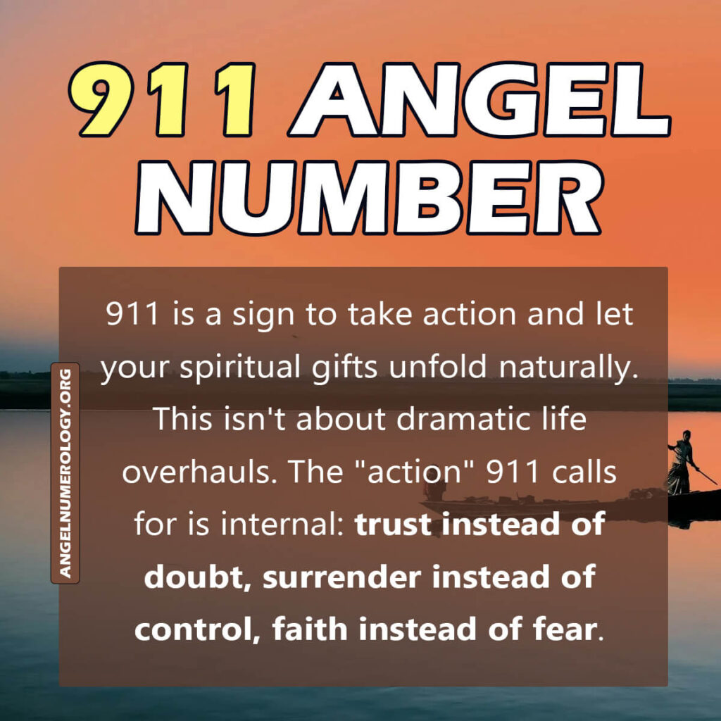 911 angel number