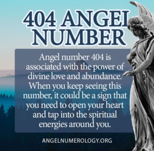 404 angel number