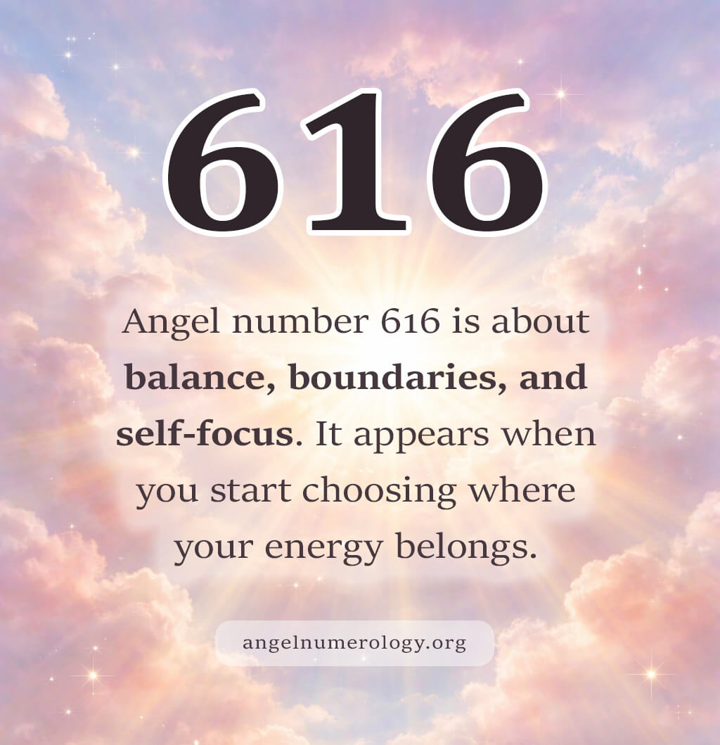 616 angel number
