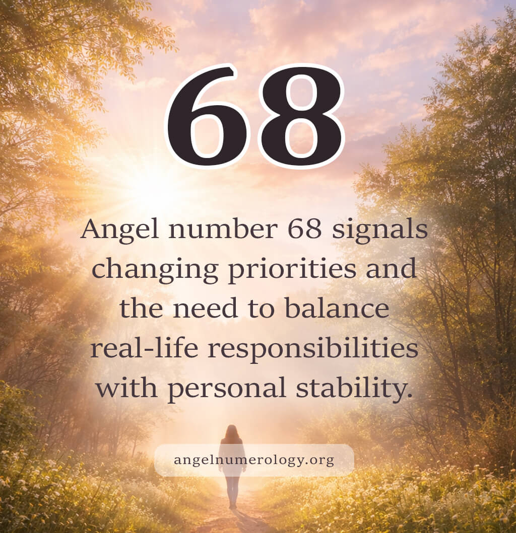 68 angel number