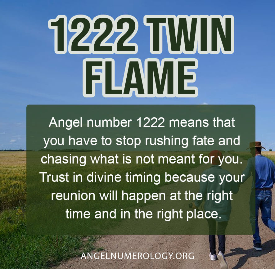 1222 angel number twin flame