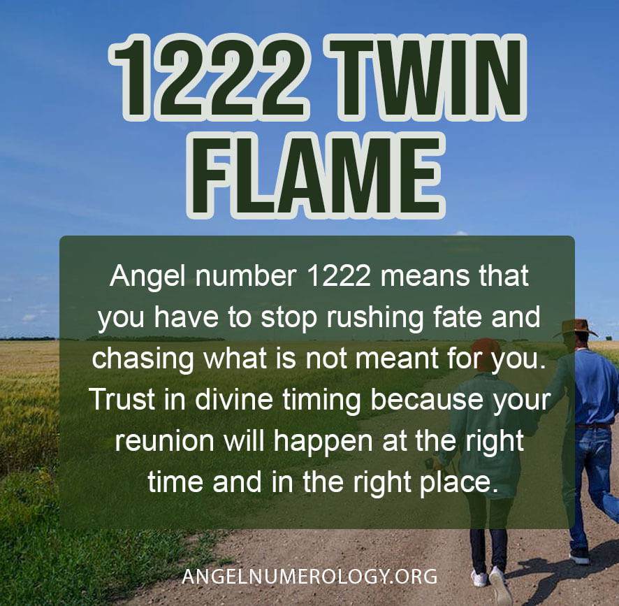 1222 Angel Number Twin Flame 