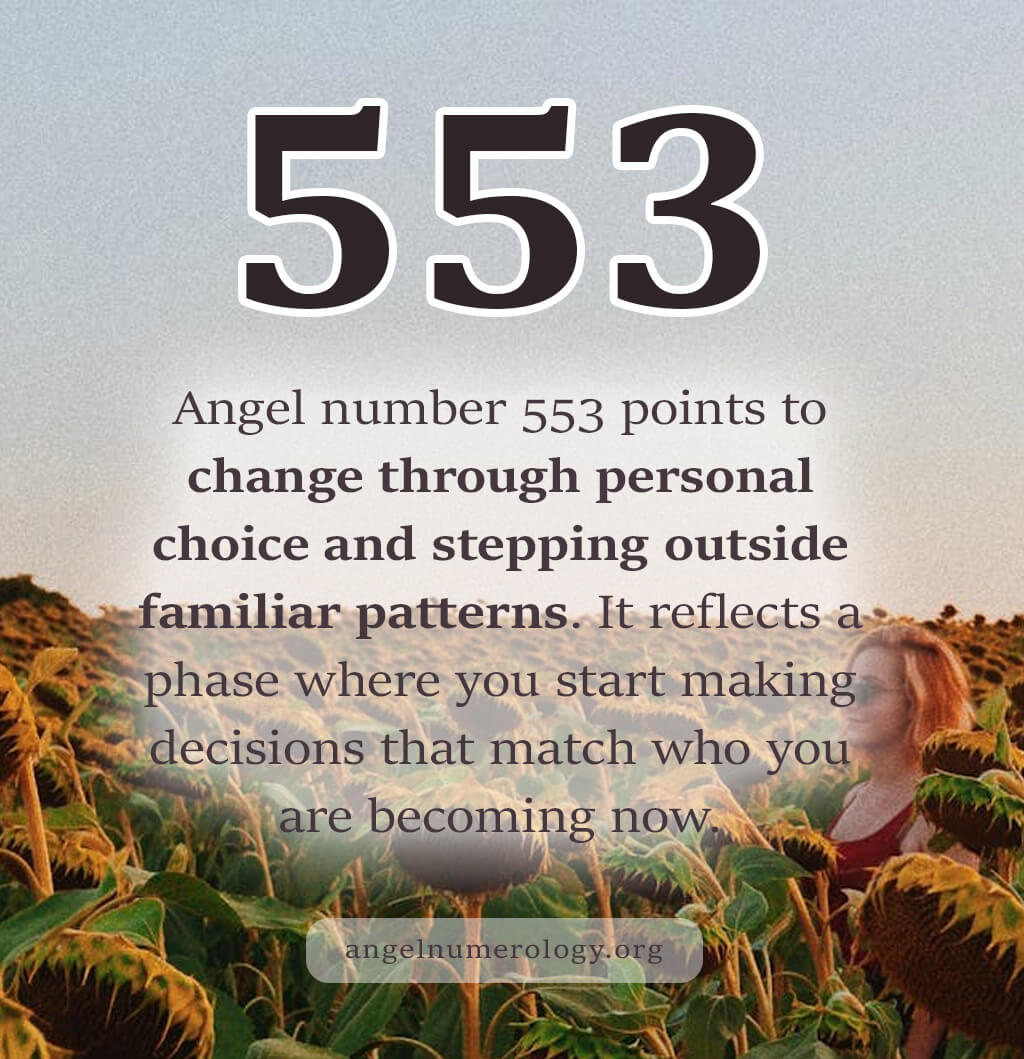 553 angel number