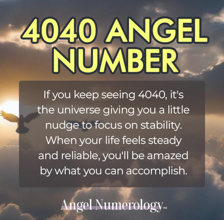 4040 angel number