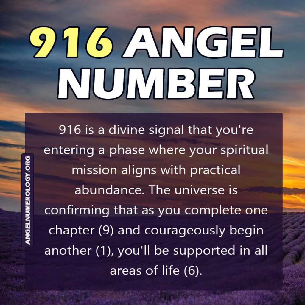 916 angel number