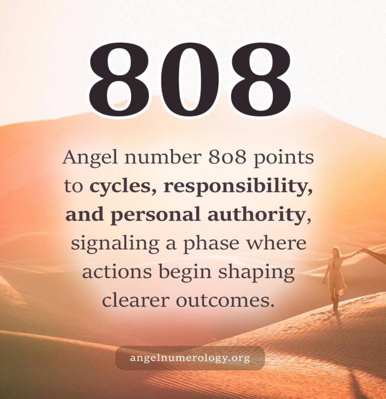 808 angel number